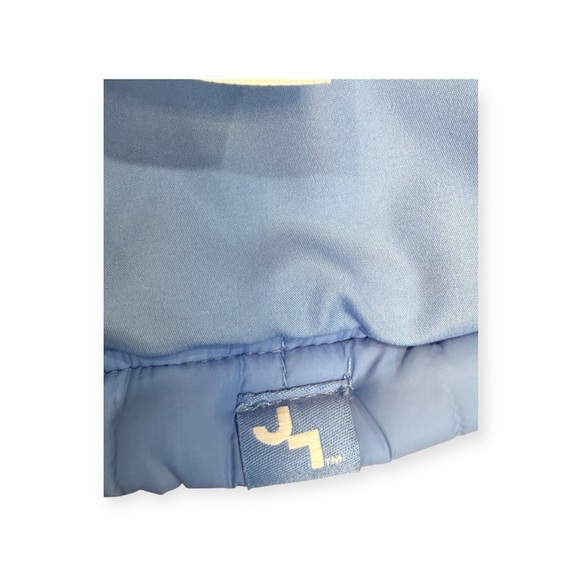 Joy Lab Quilted Sherpa Fleece Vest NWT Blue Puffer Athleisure Activewear L - Picture 5 of 9